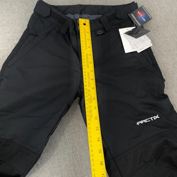 Brand New!! Kids Arctix Insulated Black Snow‎ Pants M (10/12) Wind Resistant - Picture 13 of 16